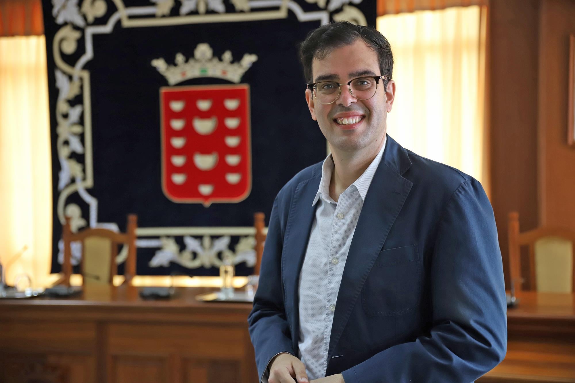 Alberto Aguiar, consejero de Cultura del Cabildo de Lanzarote.