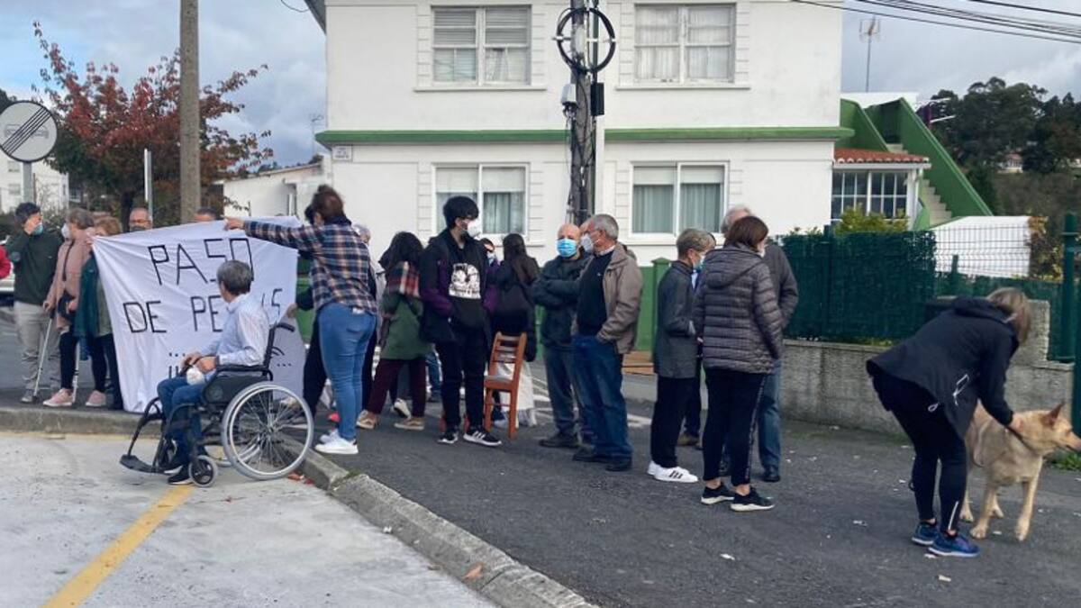 Vecinos de Dorneda claman por un paso de peatones