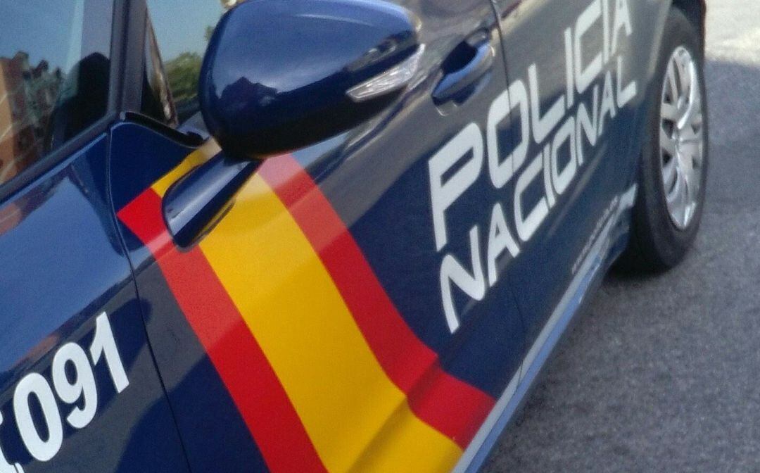 Un coche patrulla de la Policía Nacional.