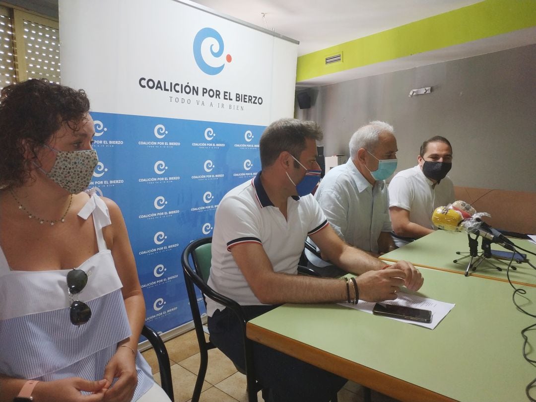 Coalición por el Bierzo, en rueda de prensa