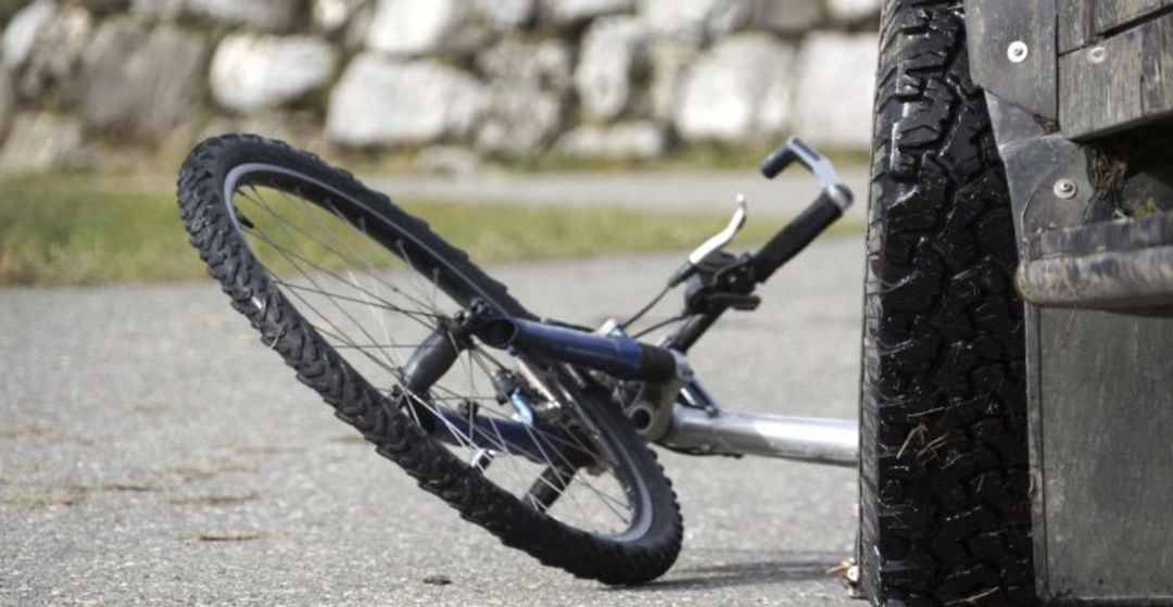 Imagen de archivo de un accidente en el que resulta implicado un ciclista