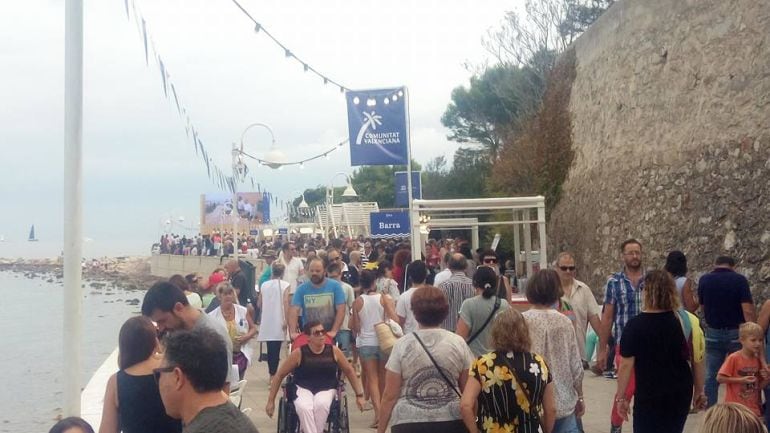 Ambiente en el D*NA Festival Gastronòmic de Dénia, en septiembre de 2017.