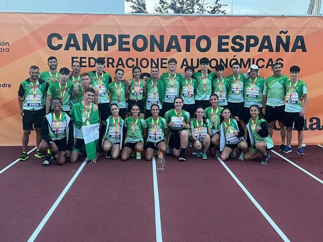 La Selección Andaluza Sub 18, que se proclamó Campeona de España