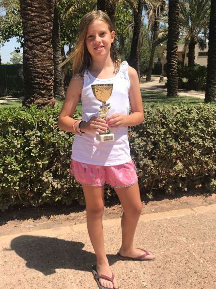 Carmen González, subcampeona en Elche