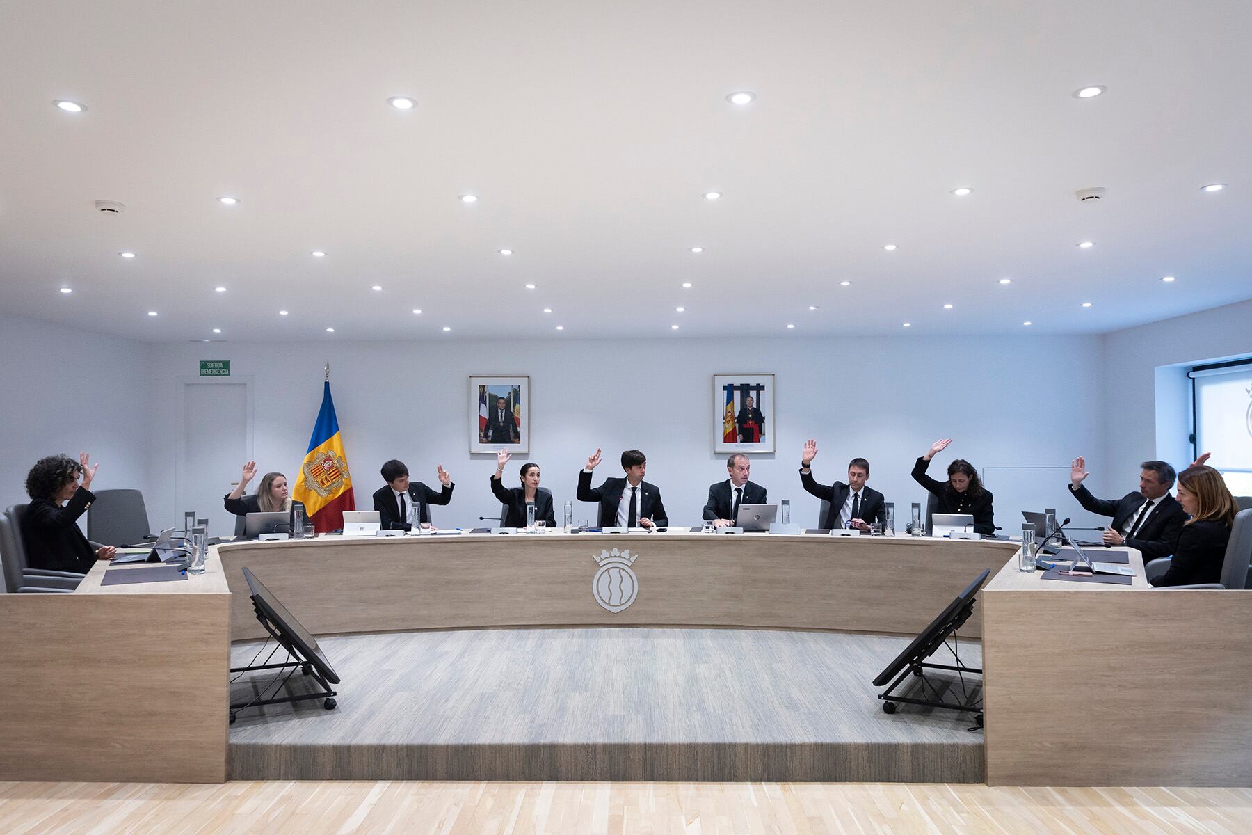 La sessió del consell de comú d&#039;Andorra la Vella ha validat la proposta per assentiment