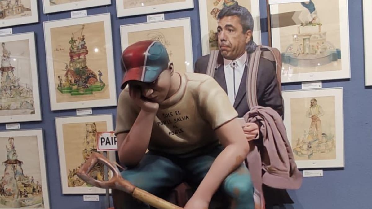 El Gremio de Artistas Falleros denuncia “censura” de la Diputación de Valencia a un ninot crítico con Mazón