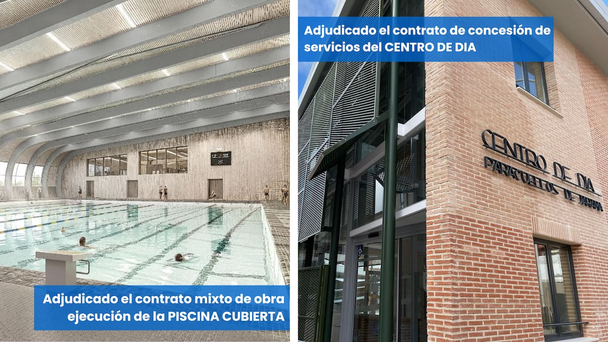 Paracuellos de Jarama adjudica las obras de la piscina cubierta y la gestión del Centro de Día Municipal