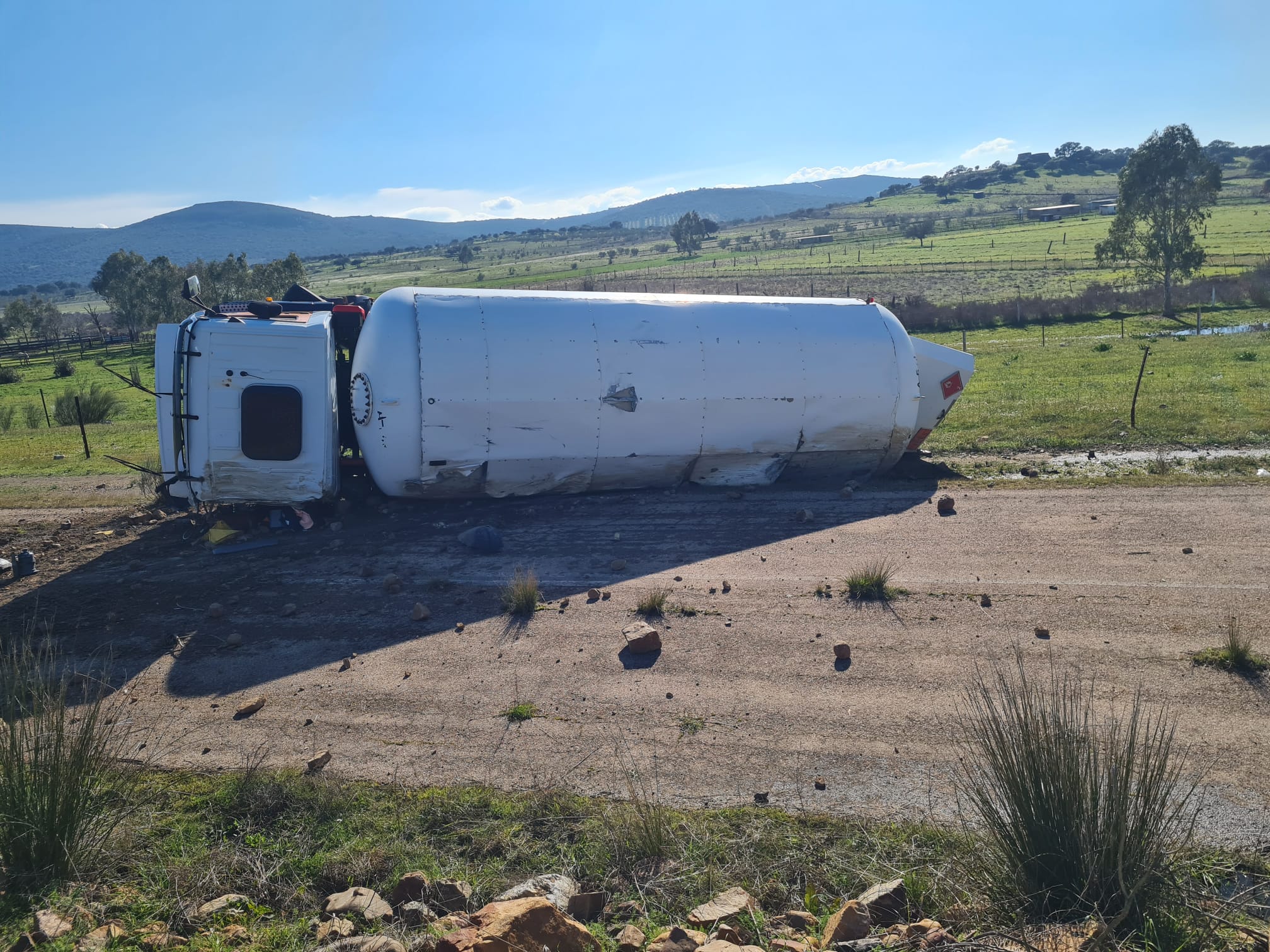 Accidente tráfico en Alamillo