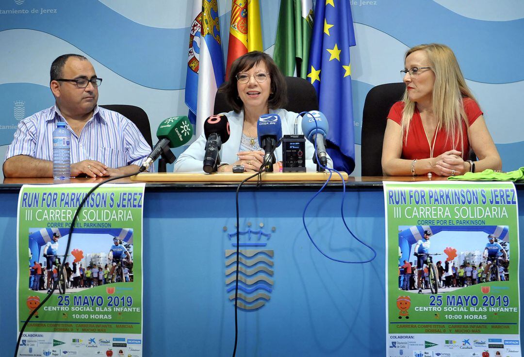 Presentación de la carrera solidaria contra el Parkinson