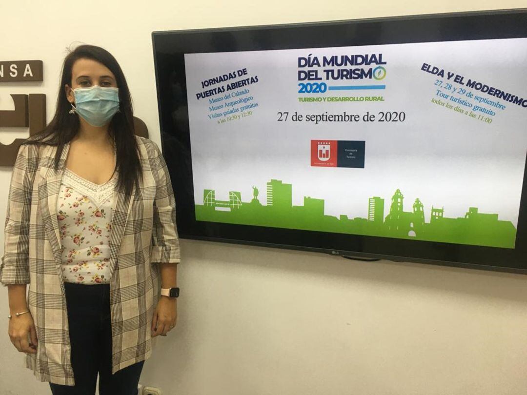 Lorena Pedrero, concejala Turismo Elda