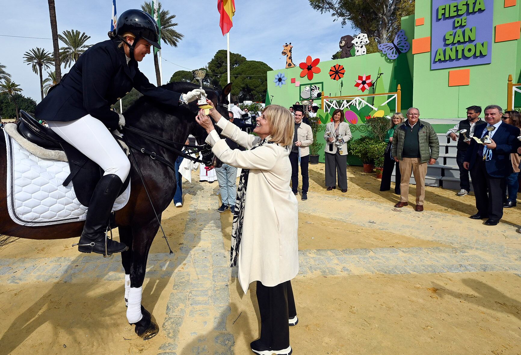 Fiesta de San Antón en el González Hontoria