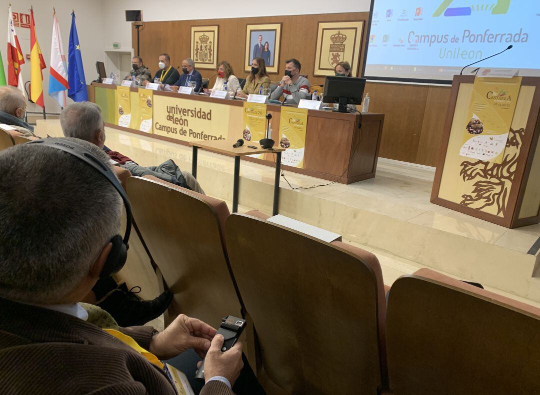 Representantes del sector de la castaña de todo el mundo participan en Biocastanea en Ponferrada