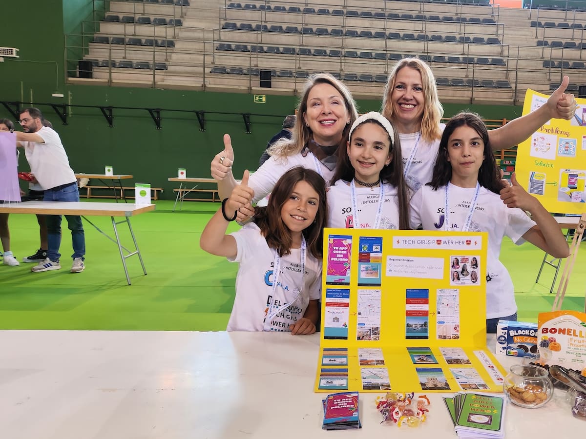 Jóvenes palentinas destacan con una App para personas con alergias alimentarias