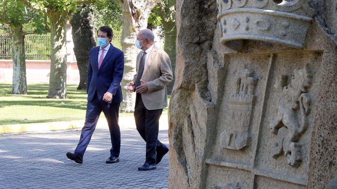 Alfonso Fernández Mañueco y Francisco Igea, presidente y vicepresidente de la Junta