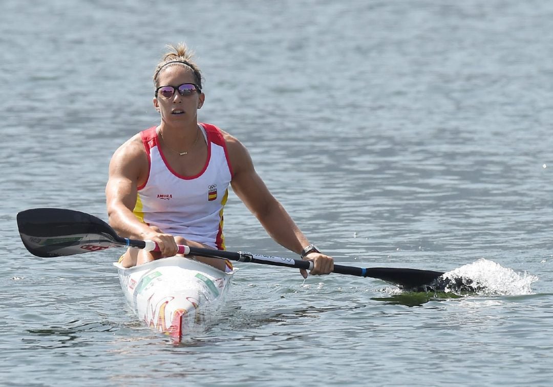 María Teresa Portela Rivas deportista española que compite en piragüismo en la modalidad de aguas tranquilas