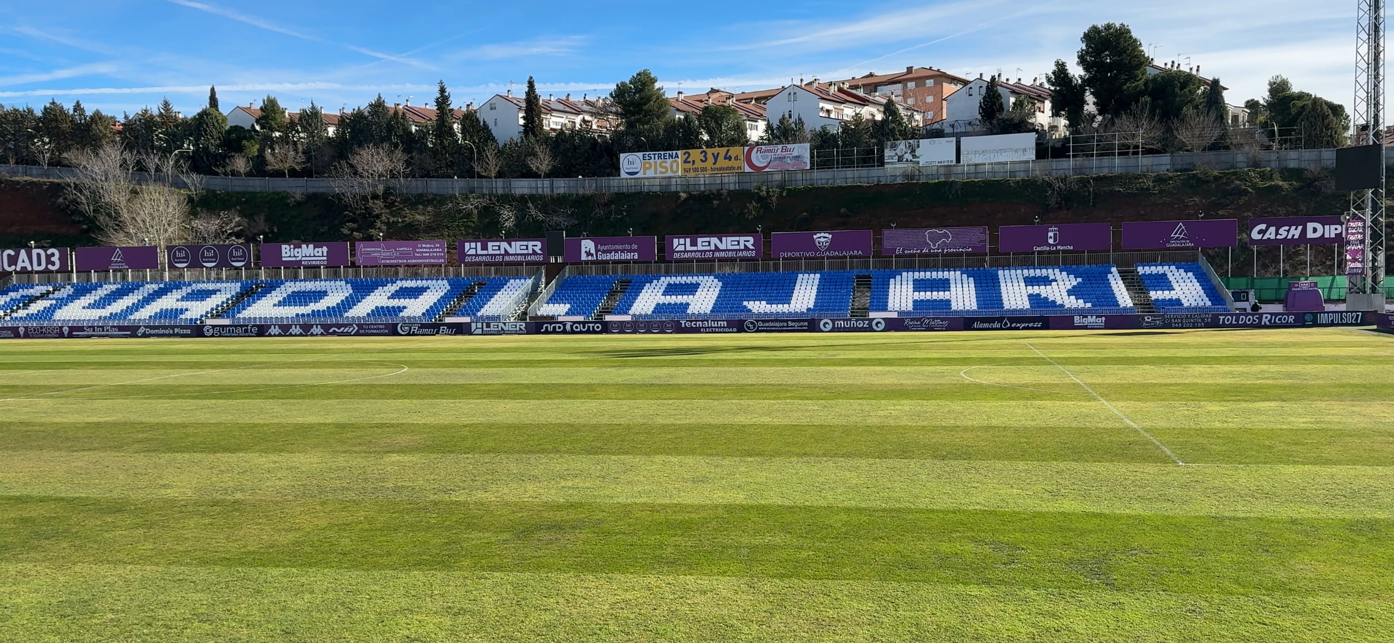 Imagen del Pedro Escartín con el nuevo video marcador FOTO: SER Guadalajara