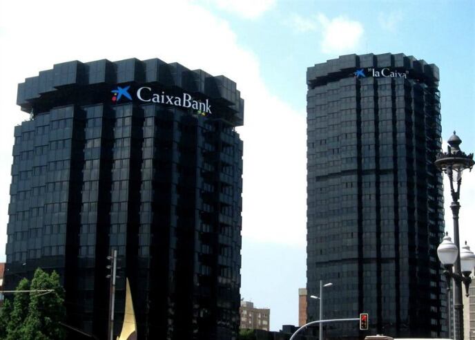 Sede de Caixa Bank en Barcelona