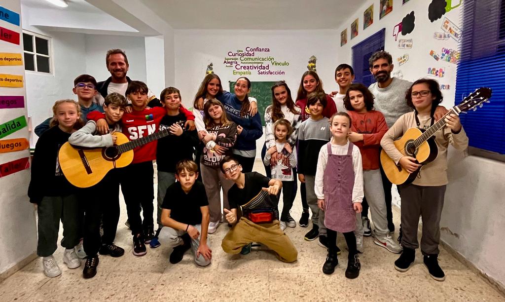 Comparsa infantil Las hijas de Neptuno