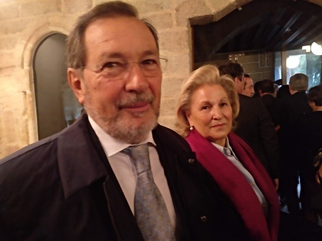 José Ignacio Paradinas y María Teresa Martín, de la Asociación Española contra el Cáncer