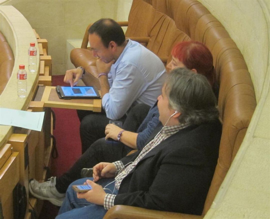 Alberto Bolado, Verónica Ordoñez y José Ramón Blanco