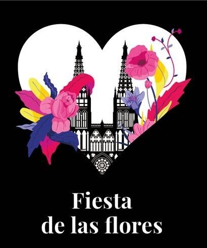 Cartel oficial de la Fiesta de las flores 2022