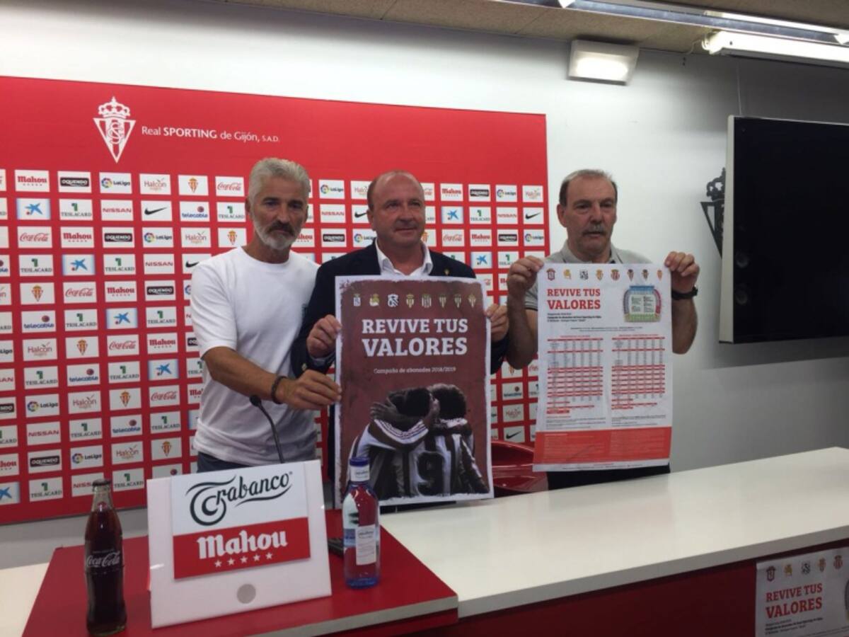 'Revive tus valores', campaña de abonados del Sporting 2018/2019