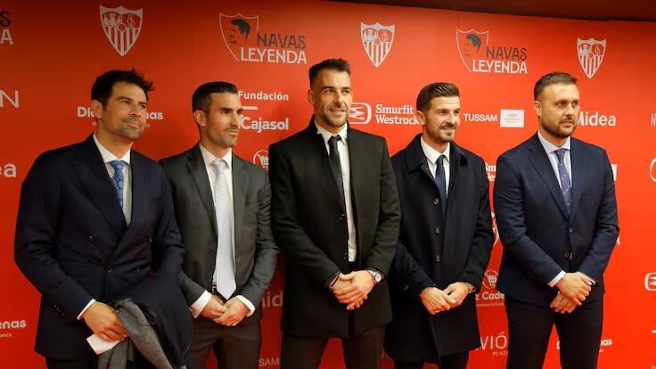 Negredo sigue muy vinculado al Sevilla FC.