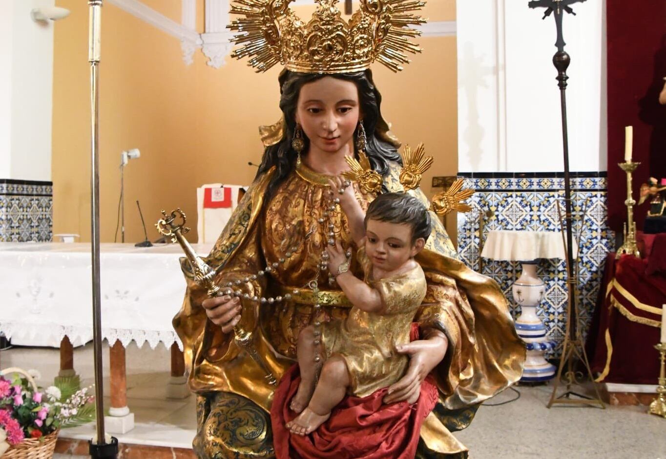 Imagen de la Virgen de Belén de San Jerónimo