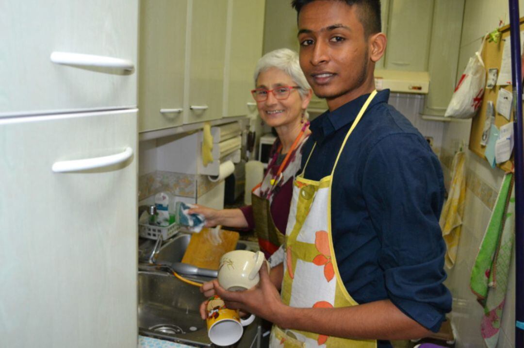 Un jove a una casa d&#039;acollida