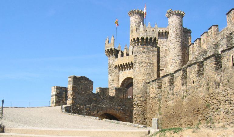 Castillo de los Templarios, en Ponferrada.