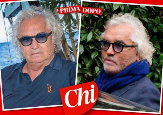 El antes y el después de Flavio Briatore.