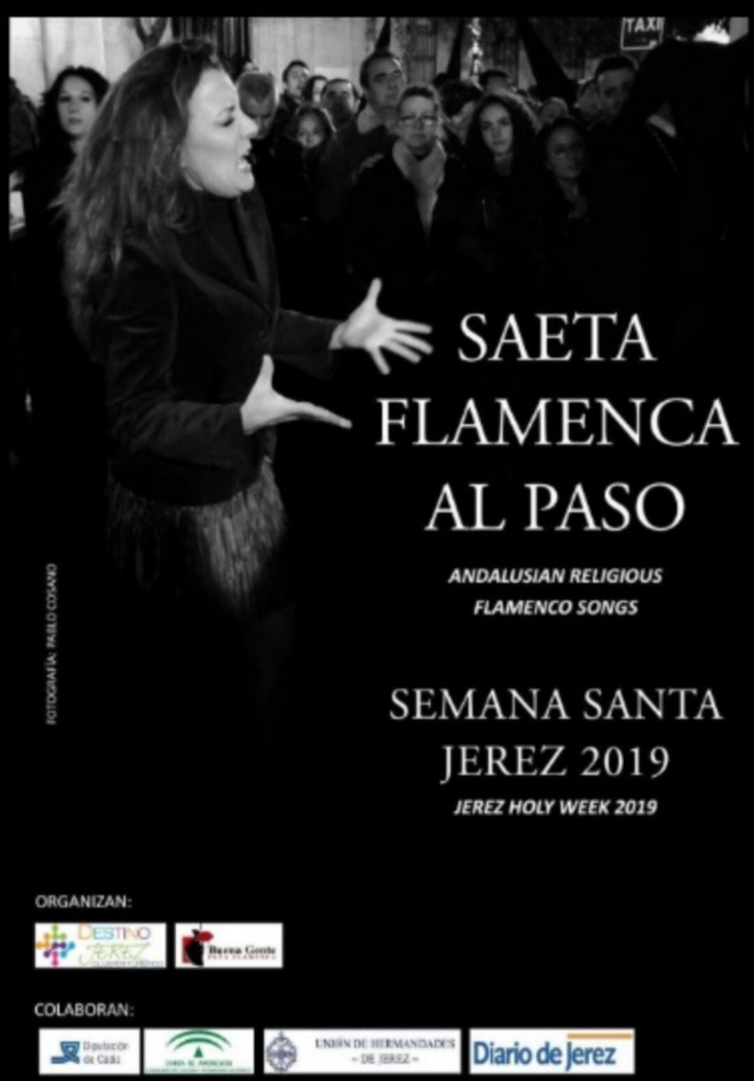 Cartel promocional de Saeta Flamenca al Paso 2019