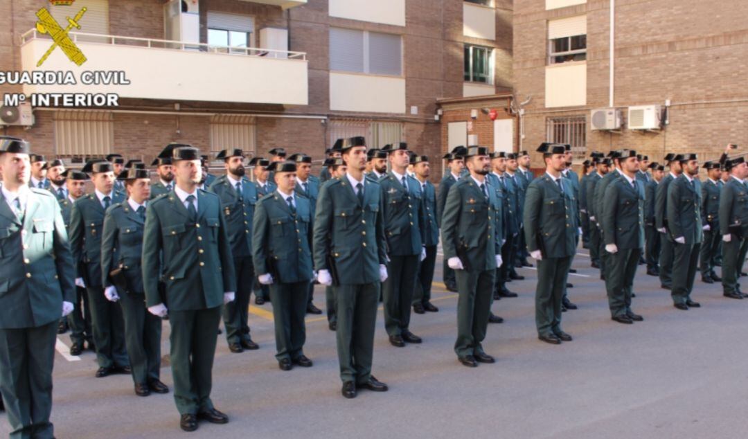 Nuevos agentes de la Guardia Civil en Castellón
