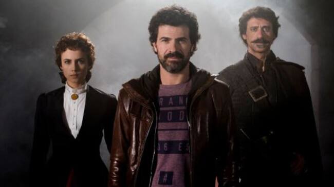 Los tres protagonistas de 'El Ministerio del Tiempo'