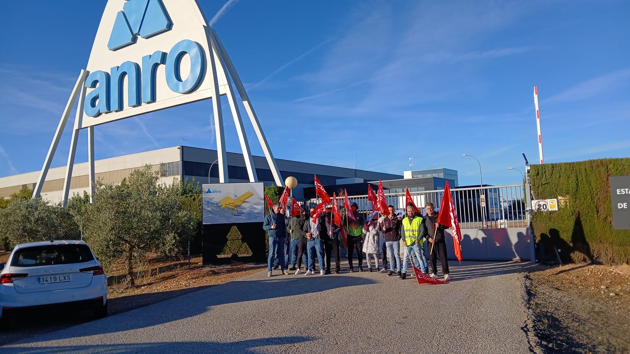 Convocatoria de huelga en el sector del metal en la provincia de Ciudad Real. Planta de Tomelloso