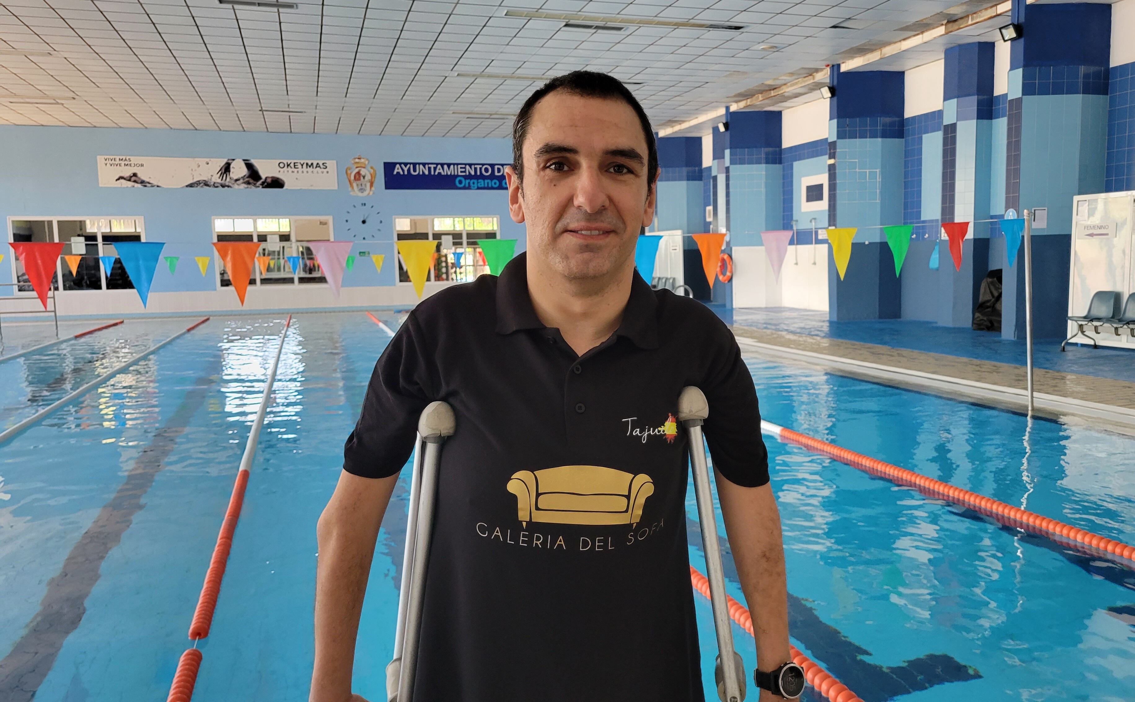 Galería del Sofá también patrocina a Miguel Ángel Martínez Tajuelo en el Campeonato del Mundo de Natación Adaptada.