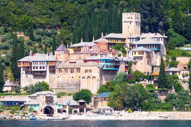 Panorámica del Monte Athos