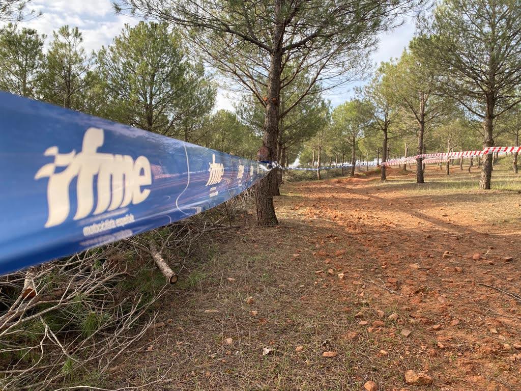 Imagen de archivo del circuito de Cross Country que se confecciona para el campeonato nacional en Cózar (Ciudad Real)