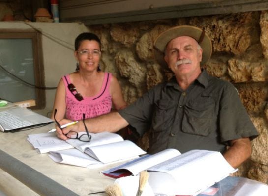 Cinta S.Bellmunt i Eudald Carbonell, autors del llibre.