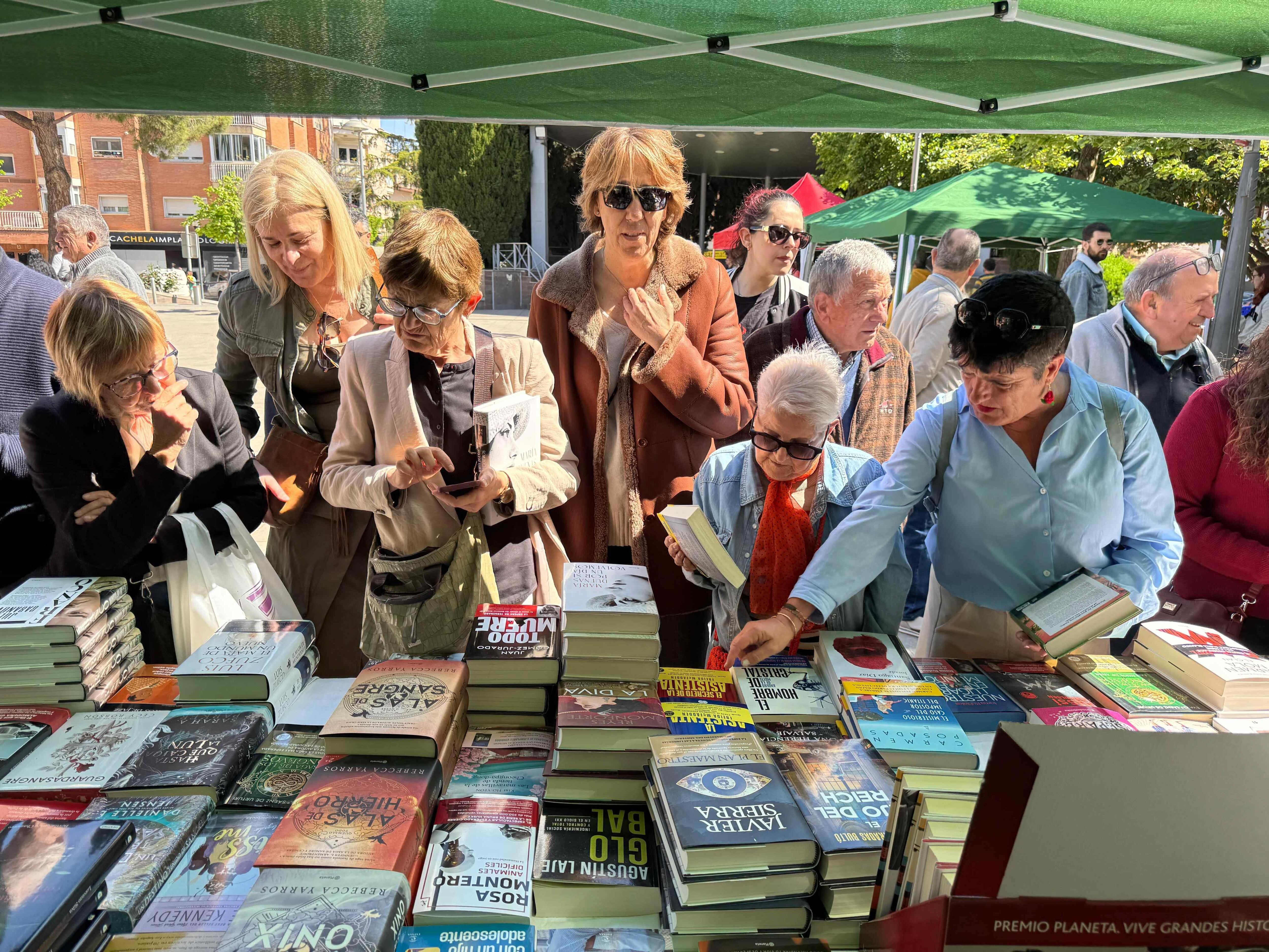 Día del Libro en Binéfar. Foto: Ayto. de Binéfar