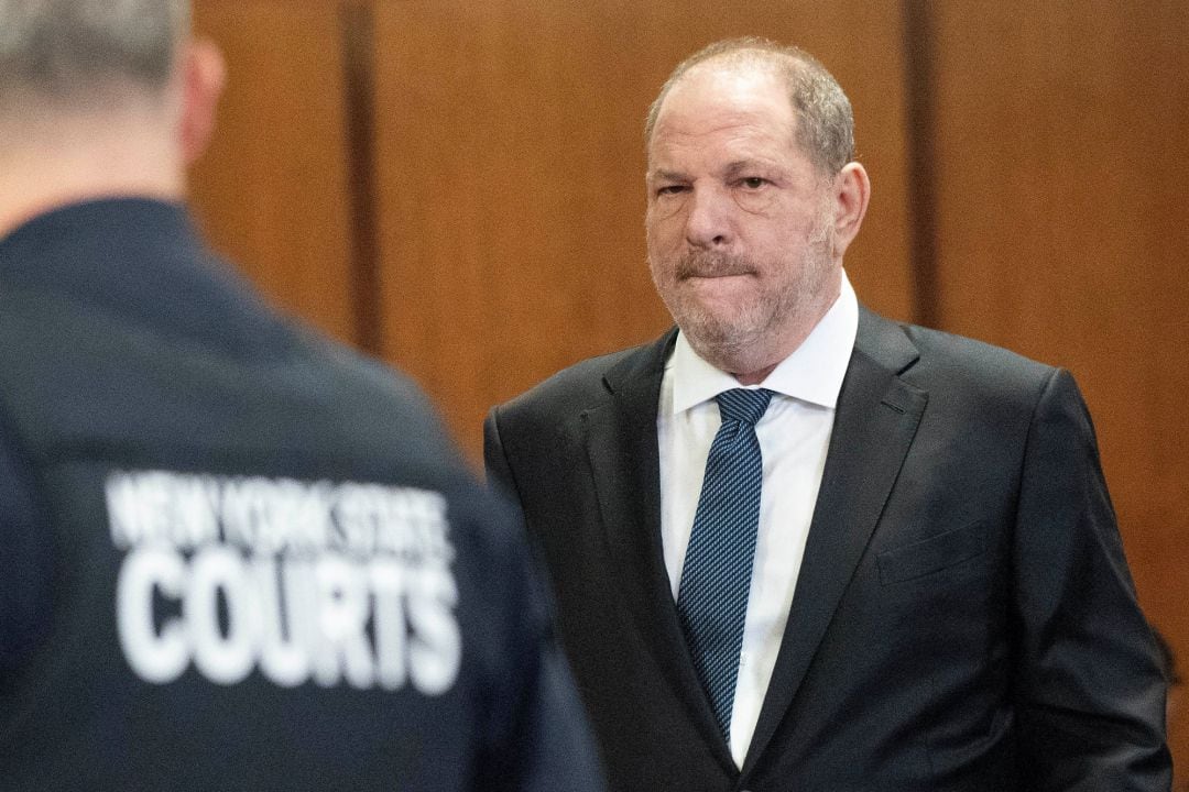 Harvey Weinstein en la Criminal Court de Manhattan