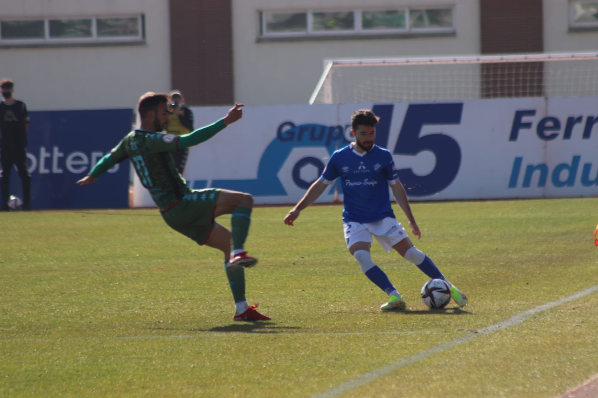 Imagen partido disputado este domingo del Xerez DFC