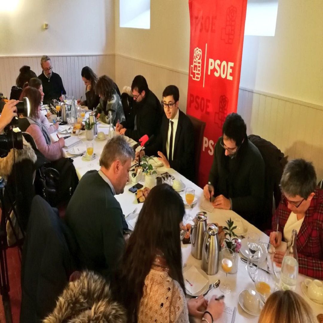 Tradicional desayuno informativo del PSOE con los medios salmantinos