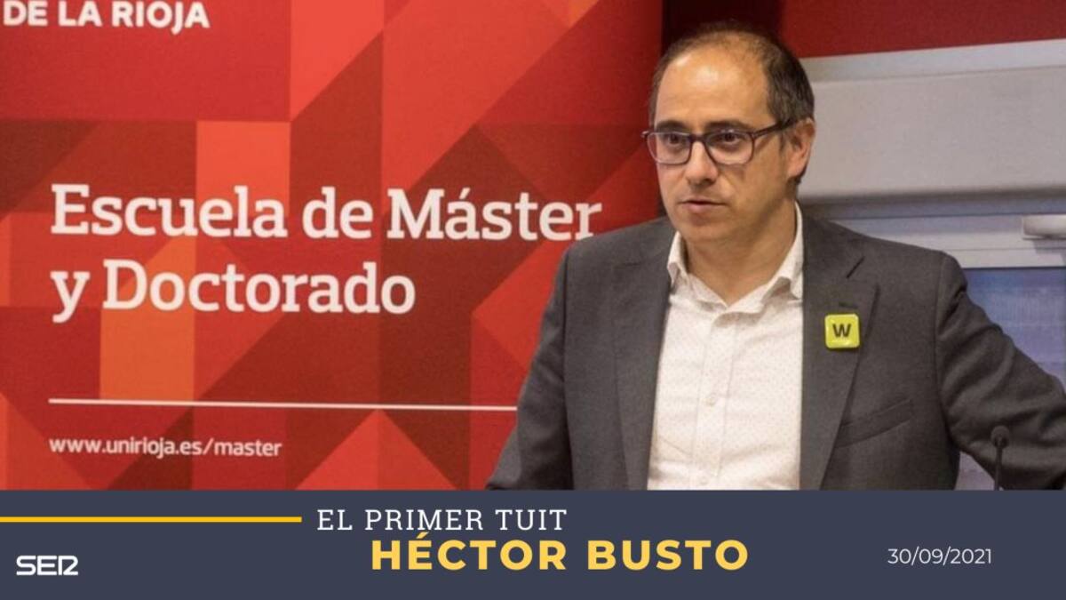 El Primer Tuit con el profesor en Química Orgánica, Héctor Busto (30/09/2021)