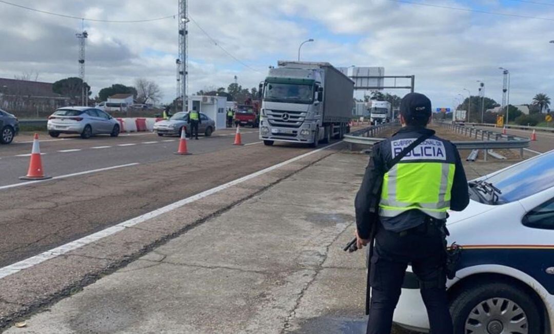 Cierre de la frontera con Portugal 