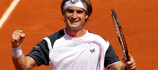 Ferrer celebra su pase a octavos de Roland Garros