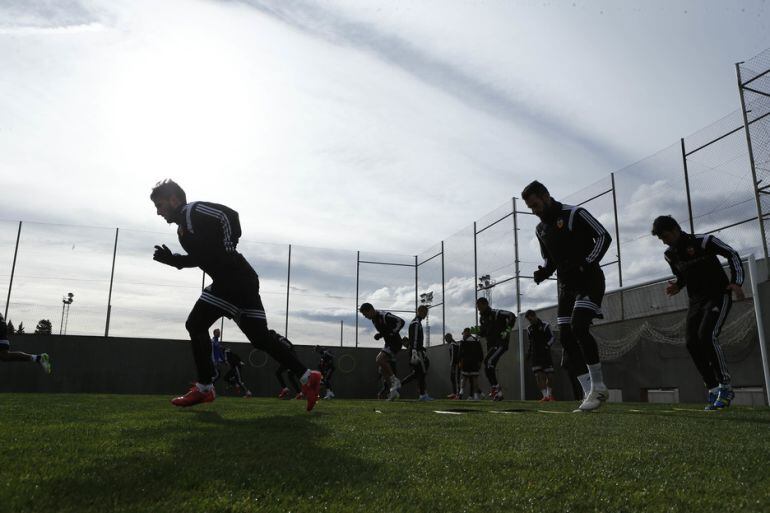 Entrenamiento del Valencia
