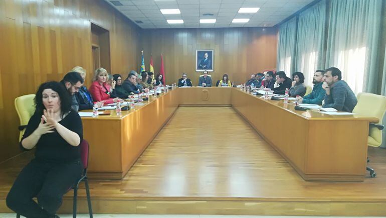 Última sesión plenaria en Elda