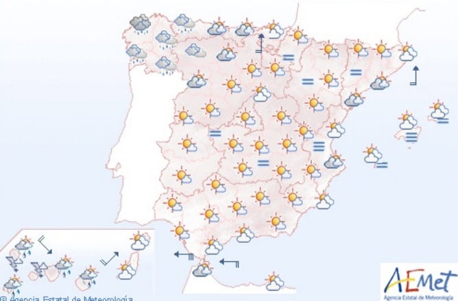 Mapa de precipitaciones