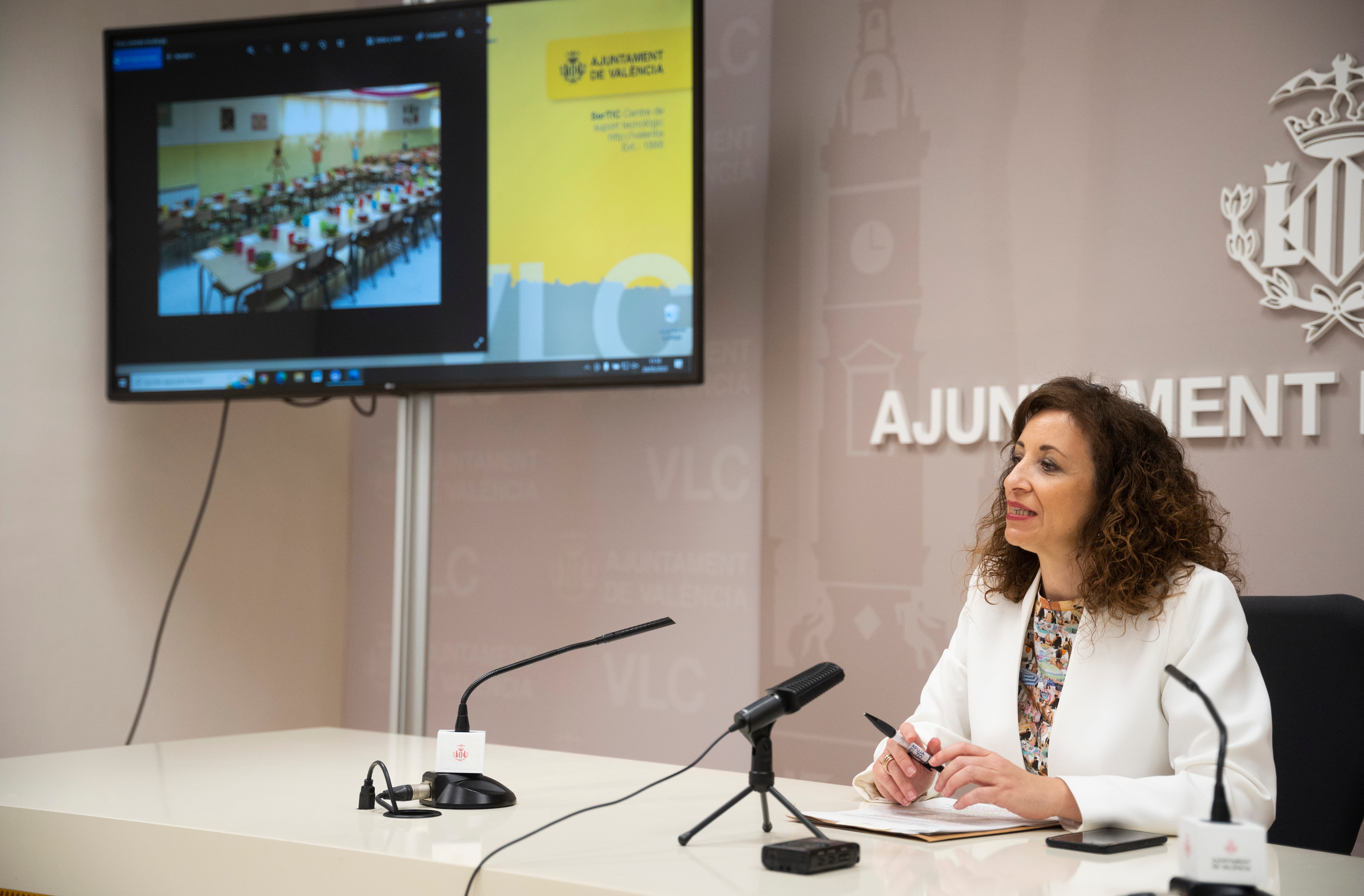 Maite Ibáñez, concejala de Educación en el Ayuntamiento de València